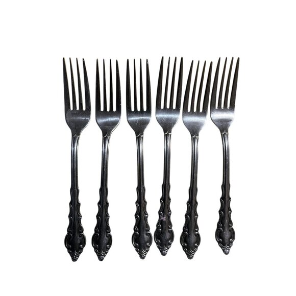 Stanley Roberts MELODY Stainless Rogers Co Flatware - 20 Piece Set Silverware - Picture 3 of 12